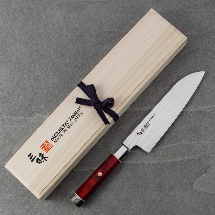 Mcusta Zanmai VG-10 Ultimate Aranami Nóż Santoku 18 cm
