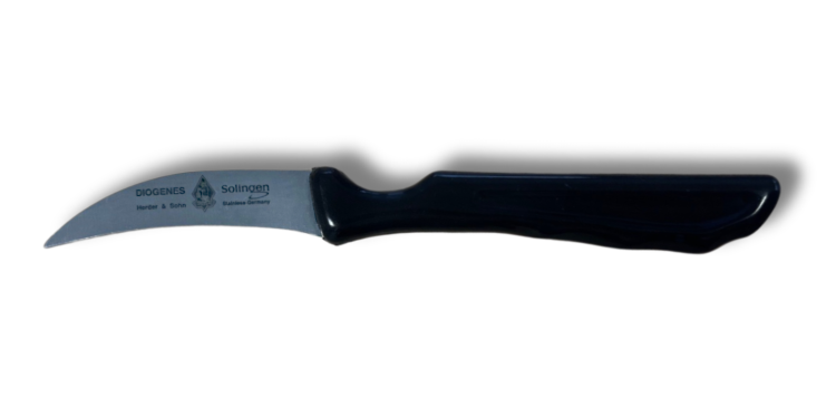 Solingen nóż 6cm do pieczarek czarny
