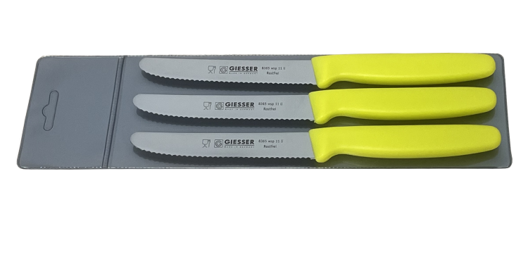 Giesser zestaw 3 noży 8365 limon 11cm