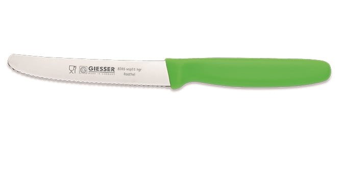 Giesser zestaw 3 noży 8365 jasno zielony 11cm