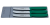 Giesser zestaw 3 noży 8365 zielony 11cm
