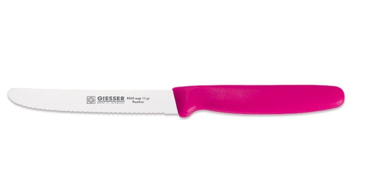 Giesser zestaw 3 noży 8365M różowy 11cm