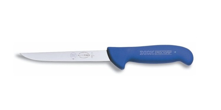 Dick Ergogrip nóż trybownik wąski twardy 15 cm niebieski 8299315