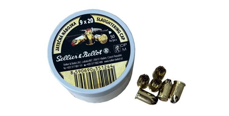 Naboje 9x20mm (50 szt) wzmacniane