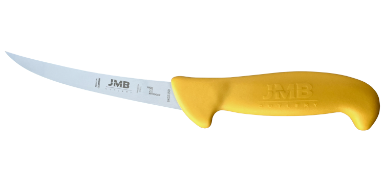 JMB nóż nr BK0215 twardy 15 cm żółty