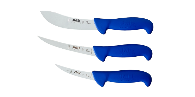 JMB zestaw 3 noży niebieski (02,21,61)