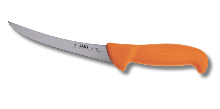 JMB nóż nr BK02 150 SF półelastyczny 15 cm pomarańczowy
