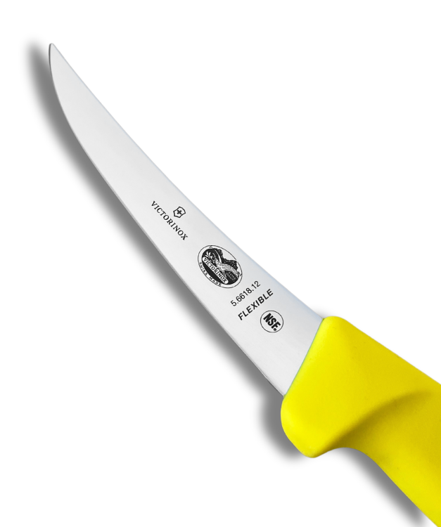Victorinox nóż trybownik elastyczny 5.6618.12 (12 cm) żółty