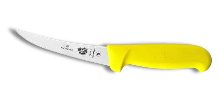 Victorinox nóż trybownik elastyczny 5.6618.12 (12 cm) żółty