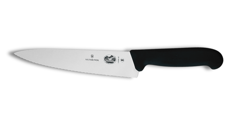 Victorinox nóż kuchenny z ząbkowanym ostrzem 5.2033.22 (22 cm)