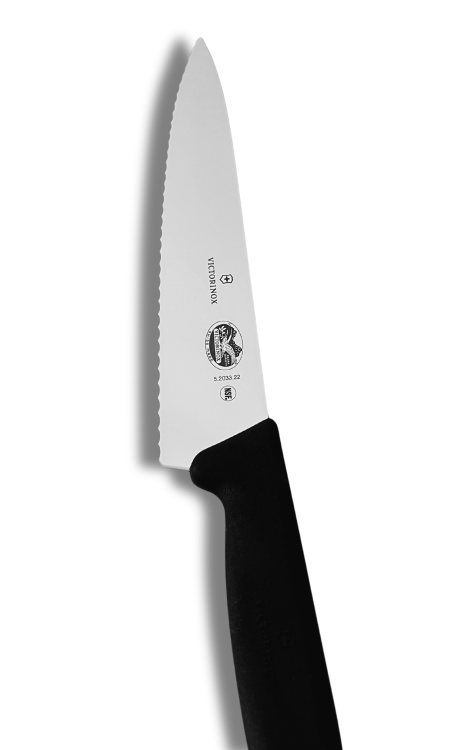 Victorinox nóż kuchenny z ząbkowanym ostrzem 5.2033.22 (22 cm)