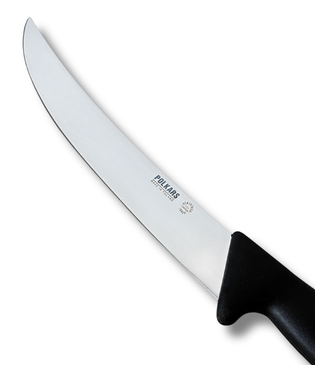 Polkars nóż masarski nr 56 czarny (26cm)