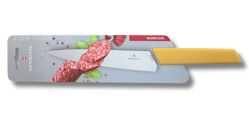 Victorinox nóż kuchenny Swiss Modern 6.9016.198B miodowy (19 cm)