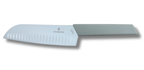Victorinox nóż Santoku Swiss Modern 6.9056.17K6 oliwkowo-szary (17 cm)