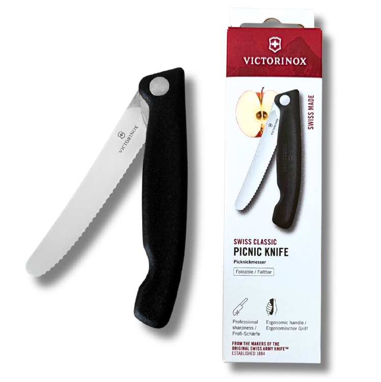 Victorinox nóż pikutek składany uniwersalny czarny 6.7833.F (11 cm)