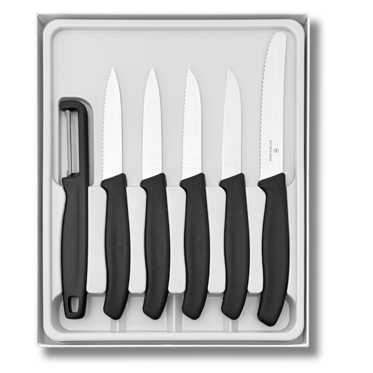 Victorinox zestaw noży z obieraczką 6.7113.61G