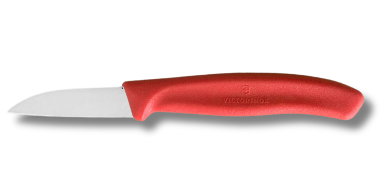 Victorinox nóż do obierania czerwony 6.7301.C1 (6 cm)