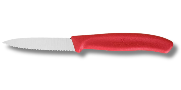 Victorinox nóż do jarzyn czerwony 6.7631.C1 (8 cm)