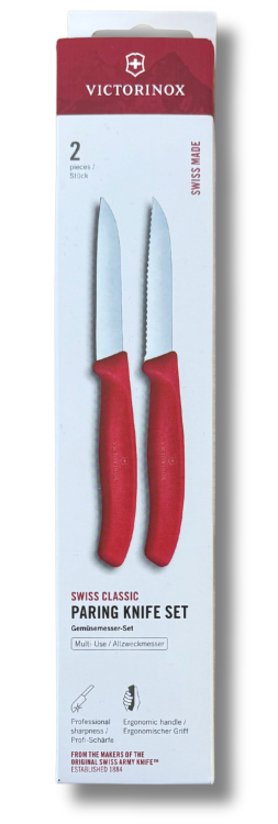 Victorinox zestaw dwóch noży 6.7491.2C1 czerwony