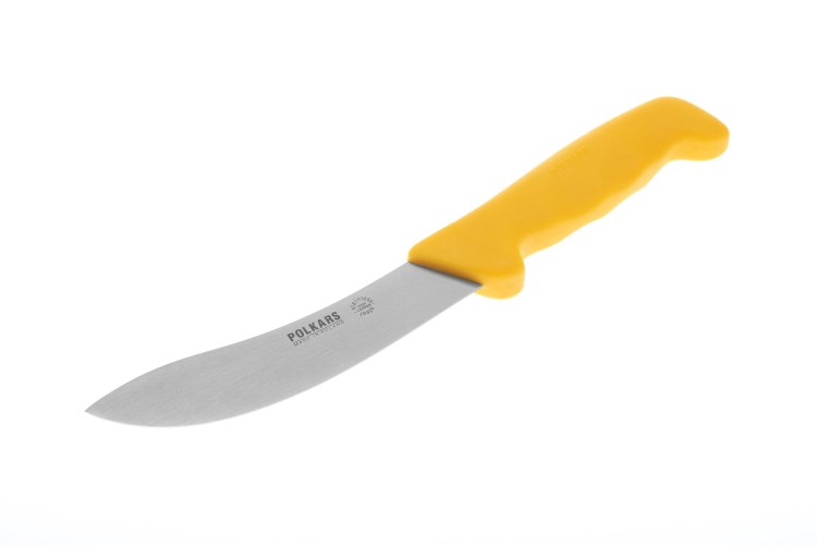 Polkars nóż masarski nr 21 żółty (15cm)