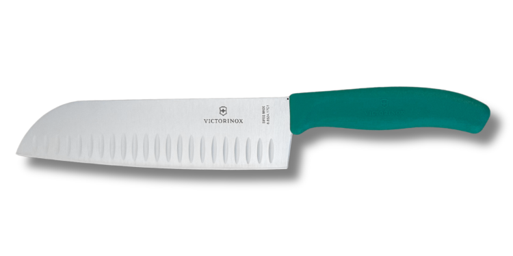 Victorinox nóż santoku 6.8524.17C1B zielony (17cm)
