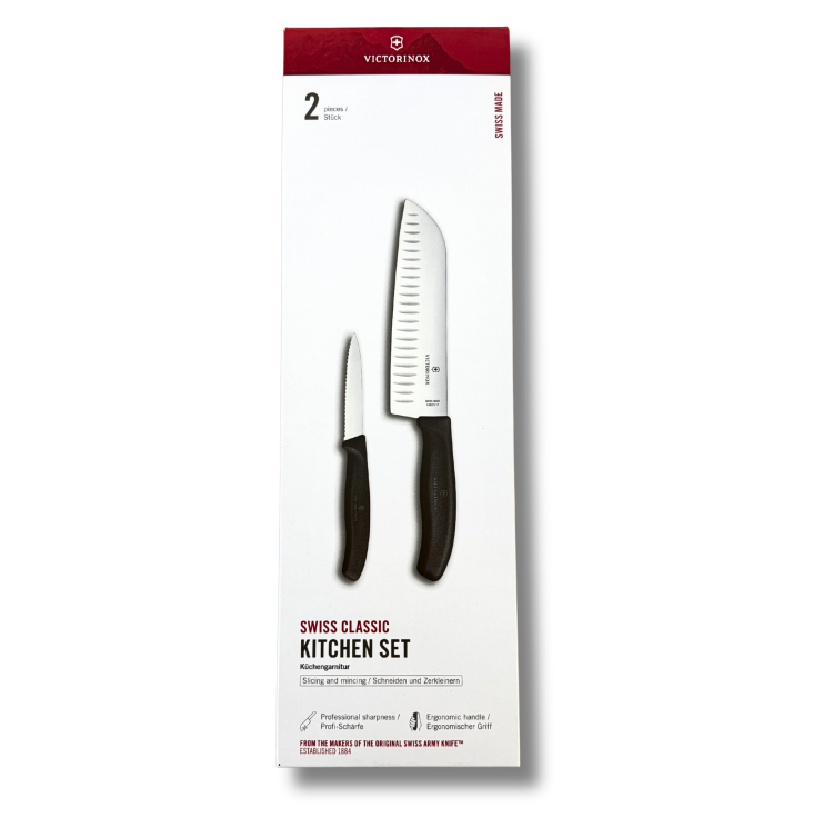 Victorinox zestaw dwóch noży 6.7133.21G czarny