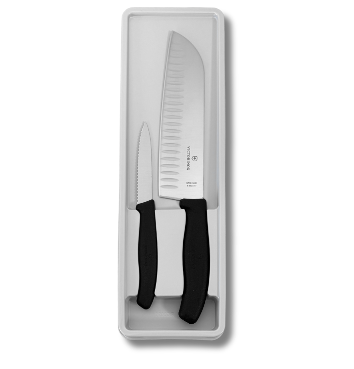 Victorinox zestaw dwóch noży 6.7133.21G czarny