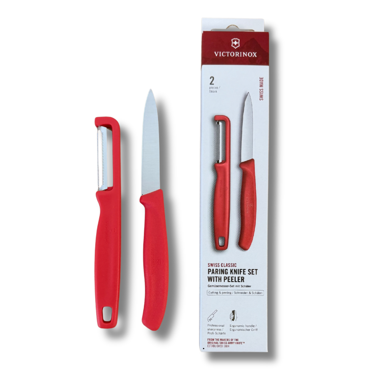 Victorinox zestaw z obieraczką 6.7111.21C1 czerwony