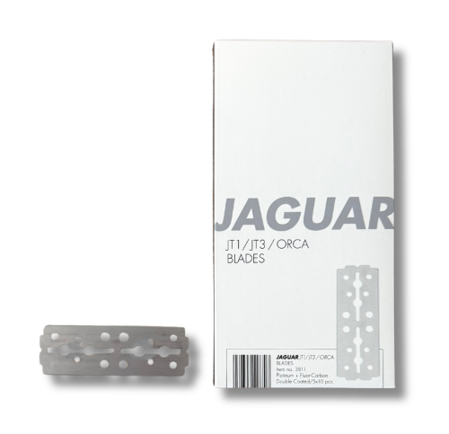 Jaguar JT1/JT3/ORCA podwójne nierdzewne ostrze (10 sztuk)