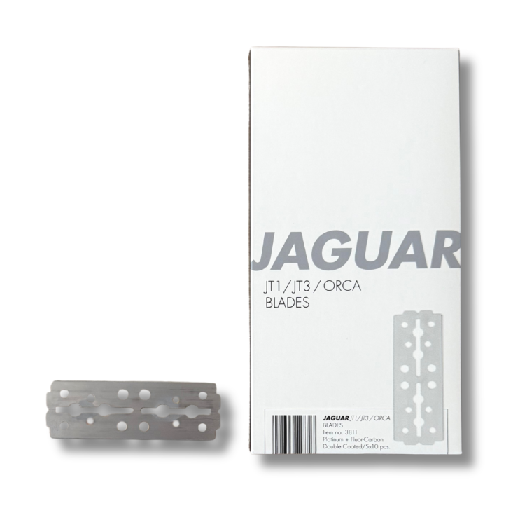 Jaguar JT1/JT3/ORCA podwójne nierdzewne ostrze (10 sztuk)