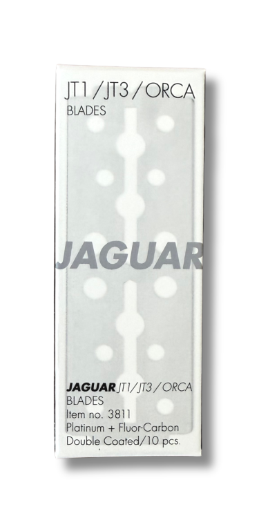 Jaguar JT1/JT3/ORCA podwójne nierdzewne ostrze (10 sztuk)