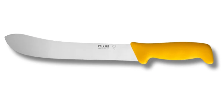 Polkars nóż masarski nr 43 żółty (26cm)