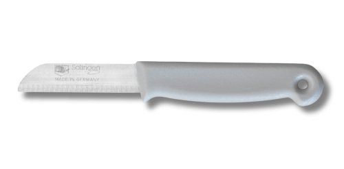 Solingen nożyk Szary pastelowy 6 cm mały do jarzyn