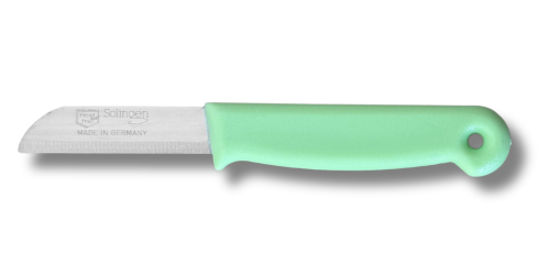 Solingen nożyk Zielony pastelowy 6 cm mały do jarzyn