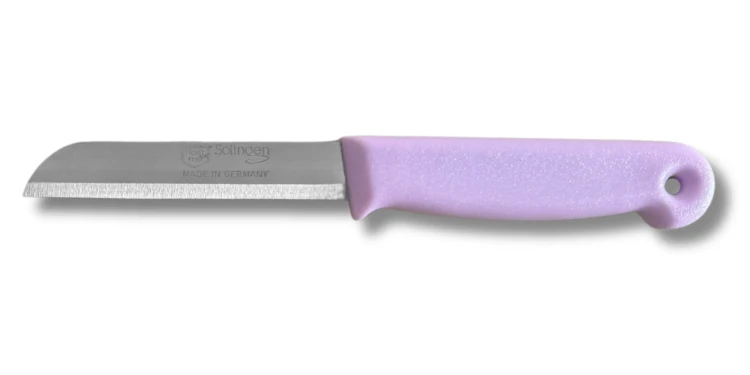Solingen nóż 8,5 cm gładki Fioletowy Pastelowy