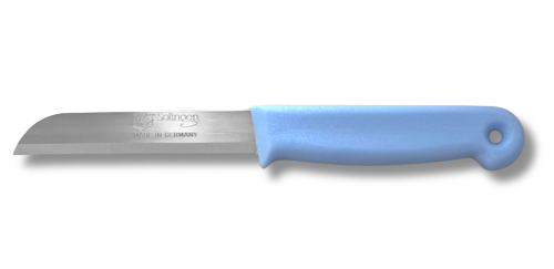 Solingen nóż 8,5 cm gładki Niebieski Pastelowy