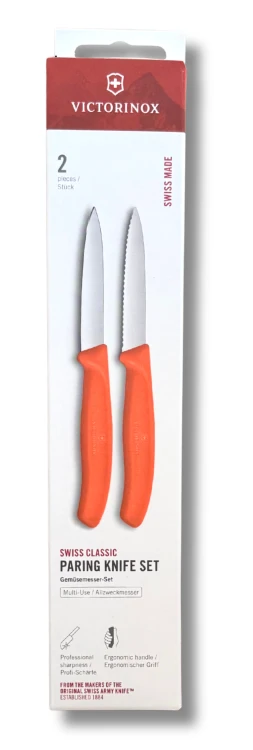 Victorinox zestaw dwóch noży 6.7699.2C1 pomarańczowy