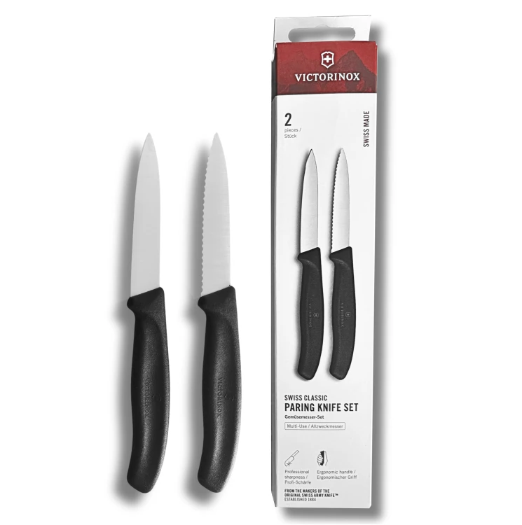 Victorinox zestaw dwóch noży 6.7693.2 czarny