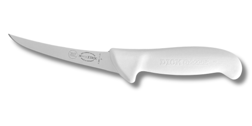 Dick Ergogrip nóż trybownik wygięty twardy 13 cm biały 8299113