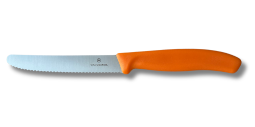 Victorinox nóż pikutek uniwersalny pomarańczowy 6.7836.L119 (11cm)