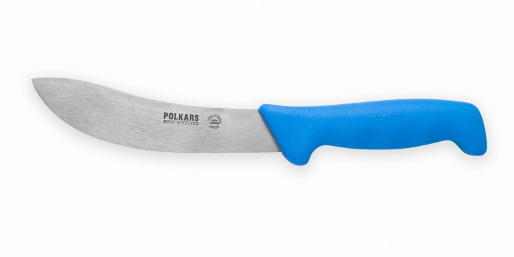 Polkars nóż masarski nr 21 niebieski (15cm)