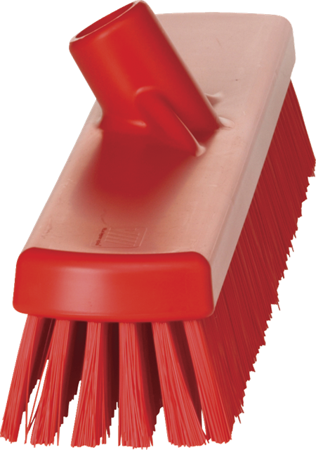 Vikan 70624 szczotka do szorowania podłóg i ścian twarda 115 x 470 x 80 mm czerwona