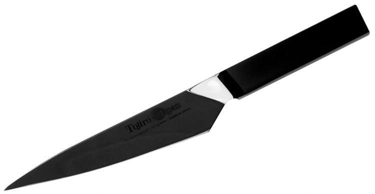 Tojiro Origami Black Polerowany Nóż uniwersalny 13 cm