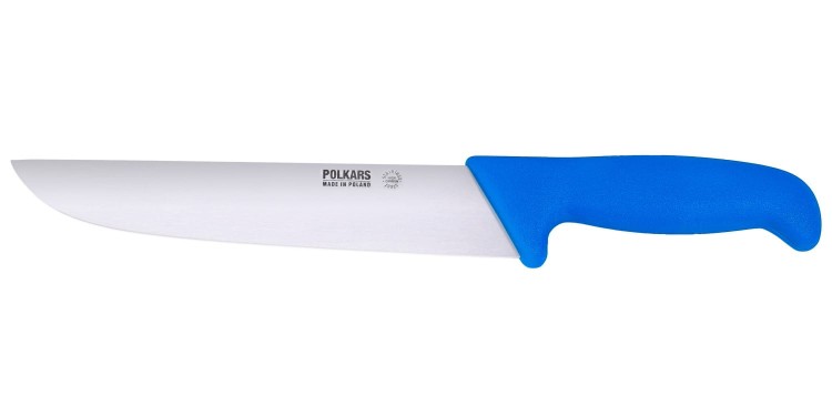 Polkars nóż masarski nr 33 niebieski (21cm)