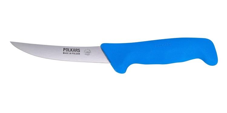 Polkars nóż masarski nr 61 niebieski (10cm)