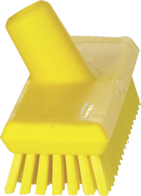 Vikan 70416 szczotka z przepływem wody bardzo twarda 95 x 270 x 75 mm żółta
