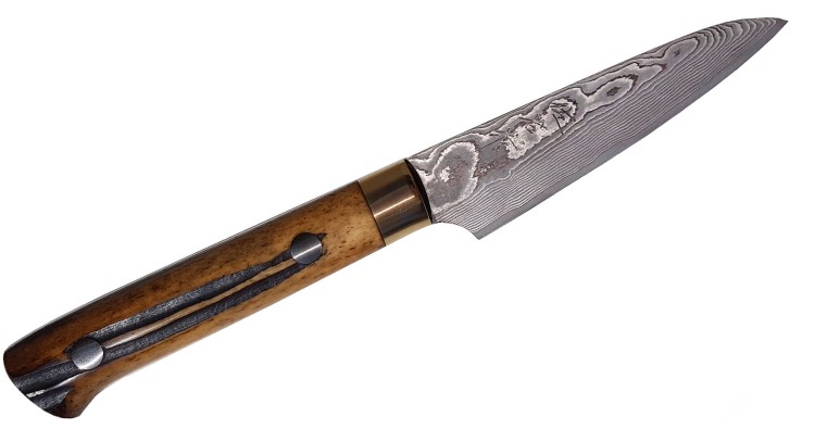 Takeshi Saji YBB ręcznie kuty nóż do obierania 9 cm VG-10