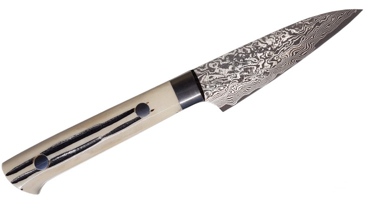Takeshi Saji WBB ręcznie kuty nóż do obierania 9cm R-2 HB-451