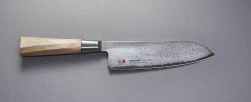 Suncraft SENZO TWISTED OCTAGON nóż Santoku 167mm (TO-04)