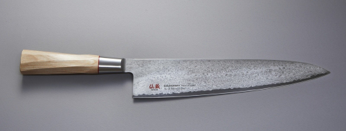 Suncraft SENZO TWISTED OCTAGON nóż CHEF 240mm (TO-06)